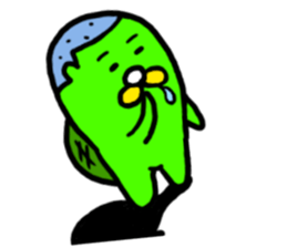 Cute unconfirmed organisms sticker #10819292