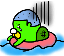 Cute unconfirmed organisms sticker #10819294