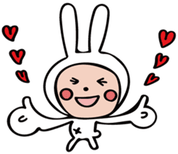 rabbit 's Love sticker #10819757