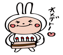 rabbit 's Love sticker #10819774