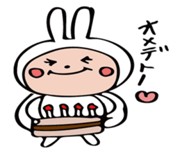 rabbit 's Love sticker #10819774