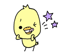 Chick of Naniwa sticker #10819787