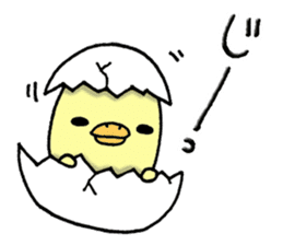 Chick of Naniwa sticker #10819804