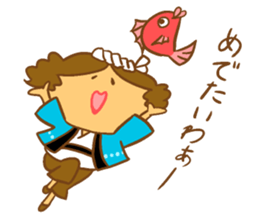 Business woman Machiko sticker #10821055