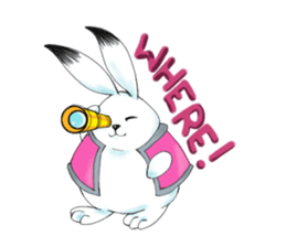 Aladdin Rabbit sticker #10821639