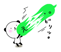 Balloon and the Panda sticker #10821878