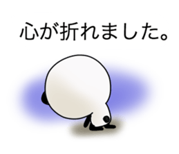 Balloon and the Panda sticker #10821887