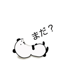 Balloon and the Panda sticker #10821892