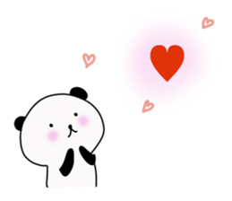 Balloon and the Panda sticker #10821894