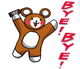 Drunkard Bear sticker #10821991