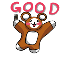 Drunkard Bear sticker #10822017