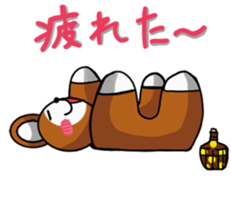 Drunkard Bear sticker #10822020