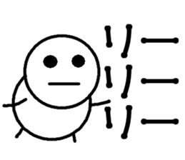 Round bar-kun 5 (For meeting) sticker #10822137