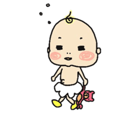 Lovely and cute Babies sticker #10822304