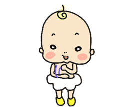 Lovely and cute Babies sticker #10822334