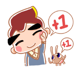 Hachi-CHAN and his friends. sticker #10822471