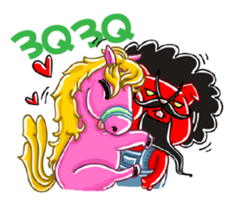 Hachi-CHAN and his friends. sticker #10822473