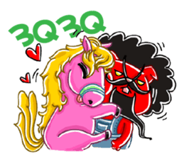 Hachi-CHAN and his friends. sticker #10822473