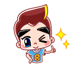 Hachi-CHAN and his friends. sticker #10822480