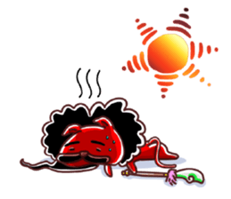 Hachi-CHAN and his friends. sticker #10822485