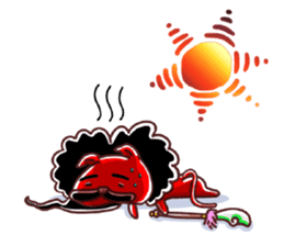 Hachi-CHAN and his friends. sticker #10822485