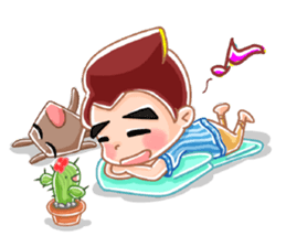 Hachi-CHAN and his friends. sticker #10822493