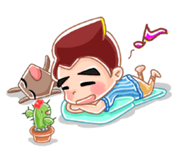 Hachi-CHAN and his friends. sticker #10822493