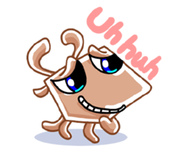 Hachi-CHAN and his friends. sticker #10822498