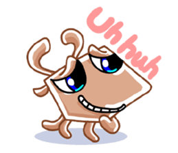 Hachi-CHAN and his friends. sticker #10822498