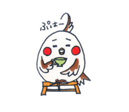 Daily Cockatiel 3 sticker #10823025