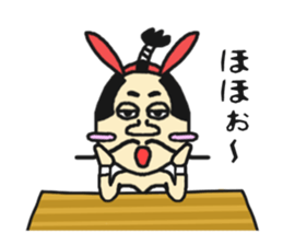 Bunny samurai sticker #10823390