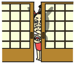 Bunny samurai sticker #10823409