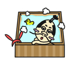 Bunny samurai sticker #10823421