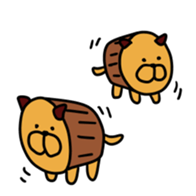 Bread animals sticker #10823444