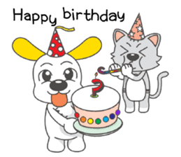 Woof & Meow sticker #10823519