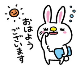 Daily  sticker of rabbit sticker #10823746