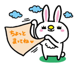 Daily  sticker of rabbit sticker #10823780