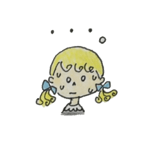 Children's daily life by hand drawing sticker #10823802