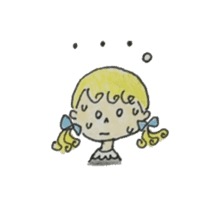 Children's daily life by hand drawing sticker #10823802