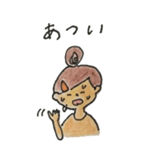 Children's daily life by hand drawing sticker #10823816
