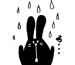 Rabbit jokes low. sticker #10824069