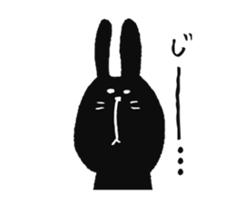 Rabbit jokes low. sticker #10824070