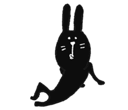 Rabbit jokes low. sticker #10824071