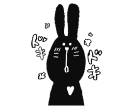 Rabbit jokes low. sticker #10824073