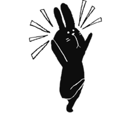 Rabbit jokes low. sticker #10824075