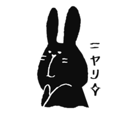 Rabbit jokes low. sticker #10824076