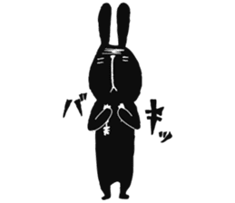 Rabbit jokes low. sticker #10824080