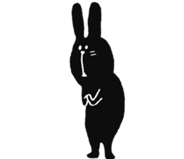 Rabbit jokes low. sticker #10824082