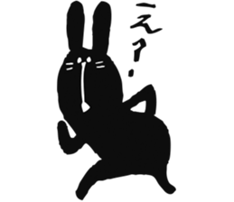 Rabbit jokes low. sticker #10824084