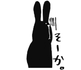 Rabbit jokes low. sticker #10824086